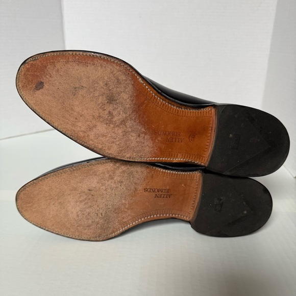 Allen Edmonds Grayson Classic Black Tassel Loafers Size 9